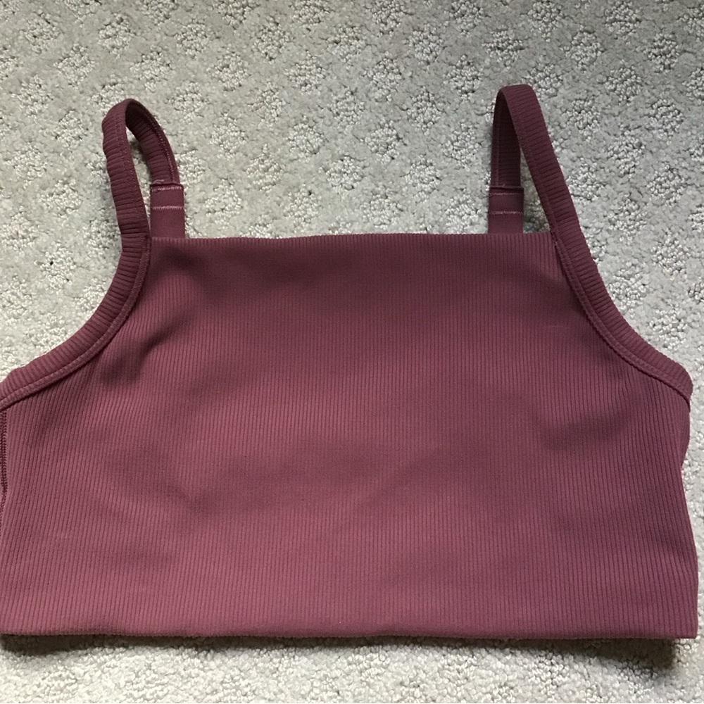 Aerie size medium light plum sports bra